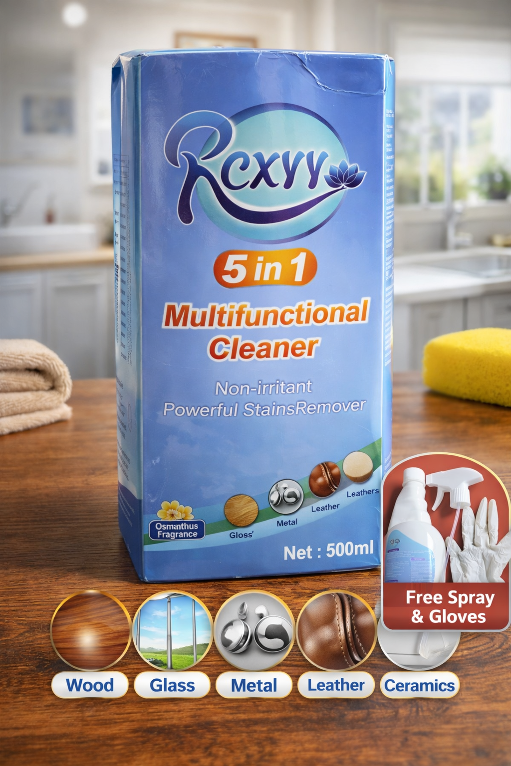5 In 1 Multifunctional Cleaner 500ml